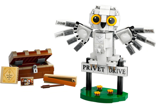 Lego Harry Potter Hedwig En El Número 4 De Privet Drive