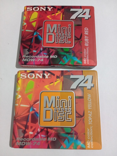 Mini Disc Sony Mdw-74 (Usado)
