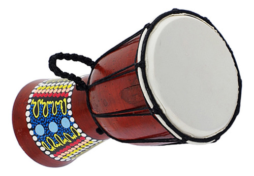 Tambor Africano Bongo Congo Djembe De 5 Pulgadas Madera