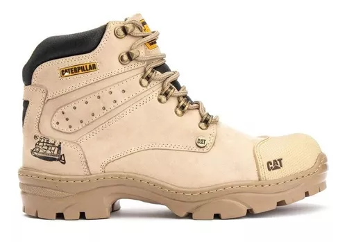 Bota Masculina Caterpillar Em Couro Legitimo Lançamento