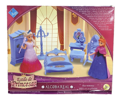 Set Princesas Alcoba Real El Duende Azul Art 7210 Loonytoys