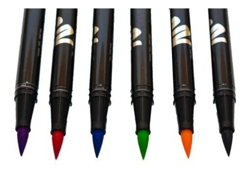 Marcadores Mooving Chroma X6 Doble Punta Acuarelable 3091806