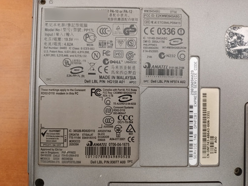 Dell Latitude D520 Para Reparar Checar Descripcion!!!! (Usado)