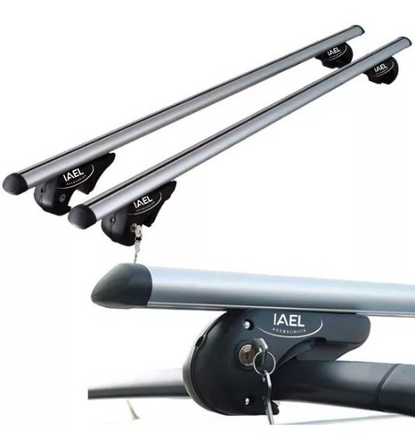 Imagen 6 de 10 de Porta Equipaje Universal Rural Gris C/llave 120cm Daewoo