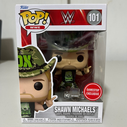 Funko Pop! Wwe Shawn Michaels 101 Gamestop Exclusive (Usado)