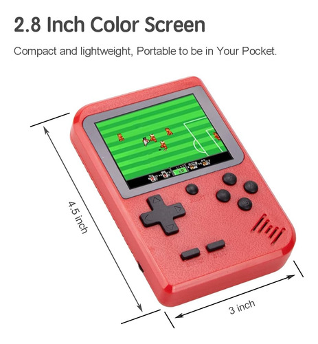 Juegos Portátiles De Mano Retro, Mini Videojuegos, Consola D
