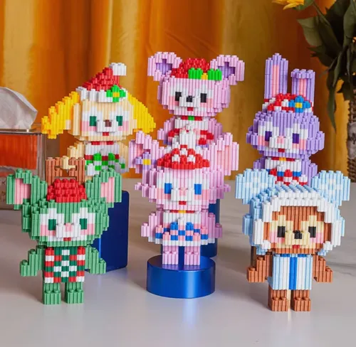 Juguete Armable Oso Duffy Amigos Magic Block Figuras Bloque