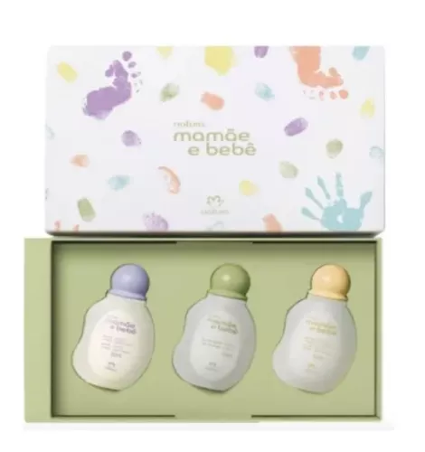 Kit Regalo Natura Mamá Y Bebé Agua De Colonia