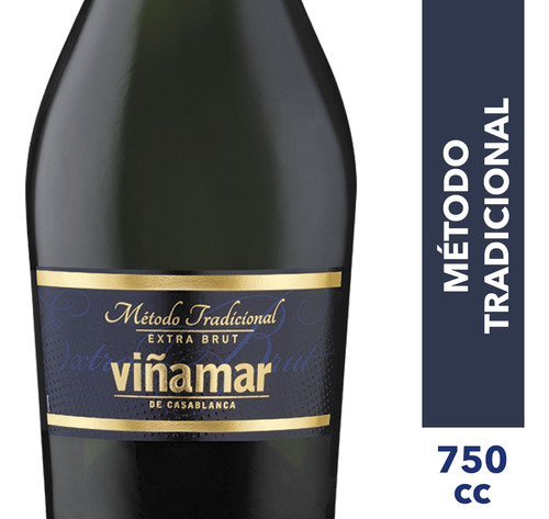 Espumante Viñamar Método Tradicional Extra Brut 750cc