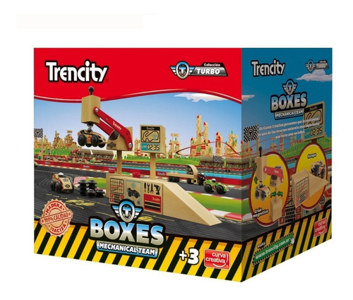 Trencity Kit Boxes Colección Turbo Original Tv 7783 Lelab