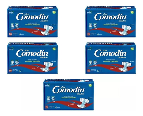 Comodin Elastizado Descartable Anatom X 80 Unid Extra Grande