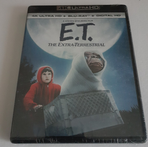 E.t. The Extra-terrestrial Blu-ray 4k Ultra Hd Nuevo Sellado