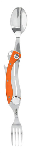 Juego De Cubiertos Wallis K900975 Campismo Naranja - 1