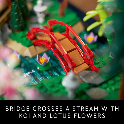 Set De Construcción Lego Icons Tranquil Garden 10315 Con Acc