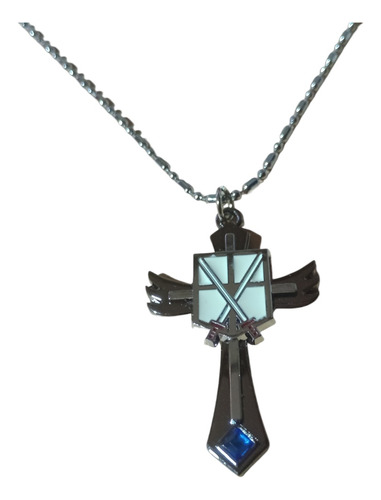 Collar-attack On Titan-cruz-escudo-espadas