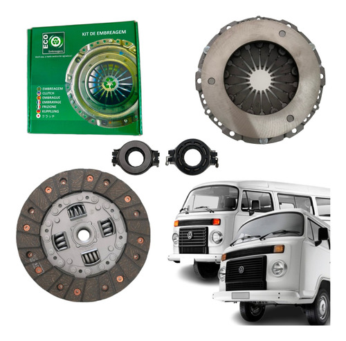 Kit Embreagem Kombi 1.4 Flex