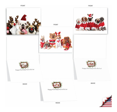 Happy Howling Days Am9562hhg-b2x10-us - 20 Tarjetas De ...
