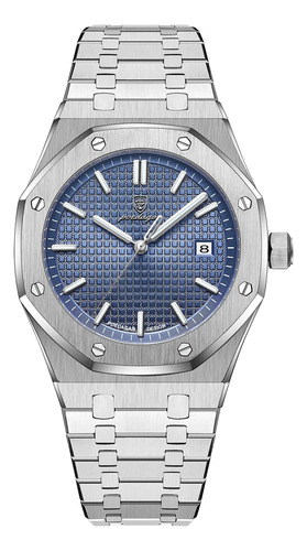 Reloj Poedagar 924 Cuarzo Acero Inoxidable Reloj Cuarzo Lujo