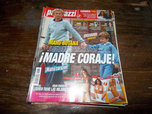 Revista Paparazzi 360 Maru Botana Zorrilla Dumas 3/10/8 