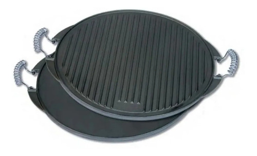 Plancha Churrasquera Reversible 25cm 