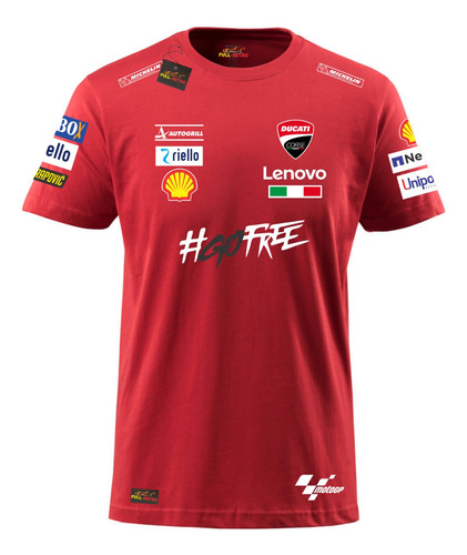 Polera Pecco Ducati Corse World Champion 2022 Pecco Moto Gp 