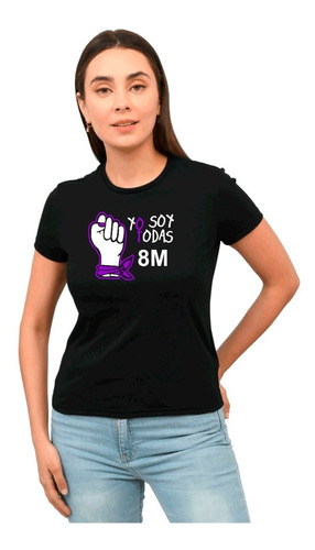 Playera Feminista, 8 M, Dia Internacional De La Mujer