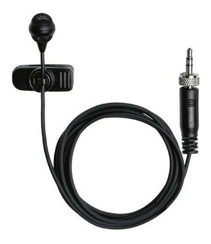 Microfone De Lapela Sennheiser Me4 Cardióide P/ Transmissão Cor Preto