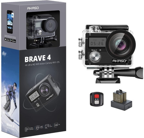 Imagen 6 de 7 de Camara Similar A Gopro / Brave 4 4k 20mp Wifi Resiste Agua