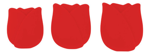 3 Piezas De Funda De Silicona Para Brochas De Maquillaje Con