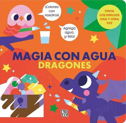 Libro Magia Con Agua - Dragones