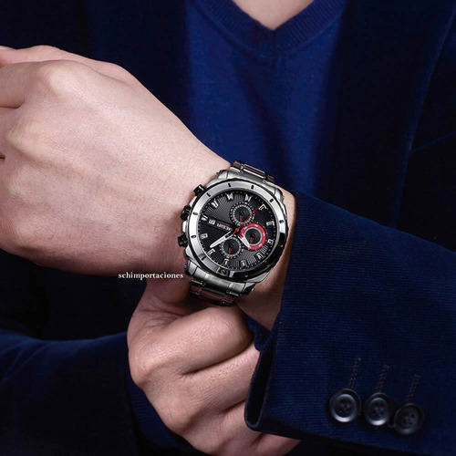Reloj Megir Chronograph Original Exclusivo