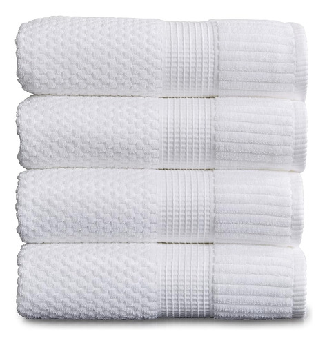 Ny Loft 100% Toalla De Baño De Algodón 4 Pack | Toallas De B