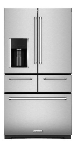 Refrigerador auto defrost KitchenAid KRMF706E stainless steel con freezer 729L