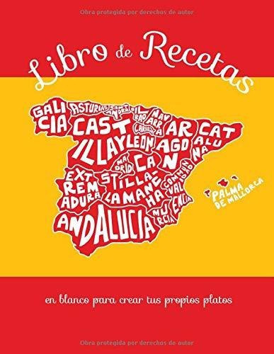 Libro : Libro De Recetas En Blanco Para Crear Tus Propios  