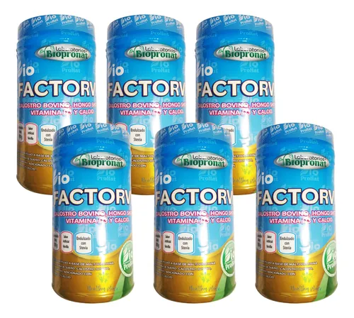 comprar Factor Vit Biopronat Original 700gr 6fras - g a $40