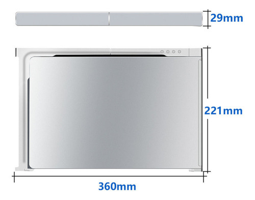 Mr. Gadgets Doble Monitor Portatil Para Laptop 14 Pulgadas Modelo S400 Full Hd 1080p, Ips, Plug & Play, 180°, Usb C, Usb A, 1 Cable 2 Pantallas, Compatible Con Windows, Mac Os, M1, M2, M3, M4, Linux,