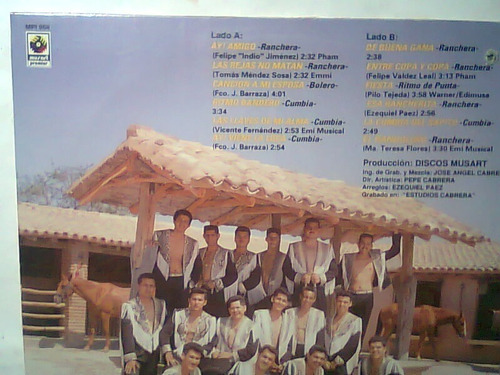 Los Recoditos Vol 1 2 Y 3 Lp Sellados 1993 Pancho Barraza (Usado)