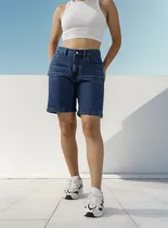 Comprar Short Jean Color Azul Jiva Jeans