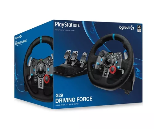 Volante de corrida Logitech G29 Driving Force C/ Pedal Ps3/Ps4/Ps5/Pc  Simulador Completo + Garantia - Escorrega o Preço