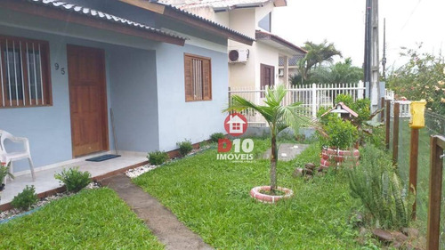 Casa Com 2 Dormitórios À Venda, 70 M² Por R$ 195.000,00 - Residencial Natureza - Balneário Arroio Do Silva/sc - Ca2120