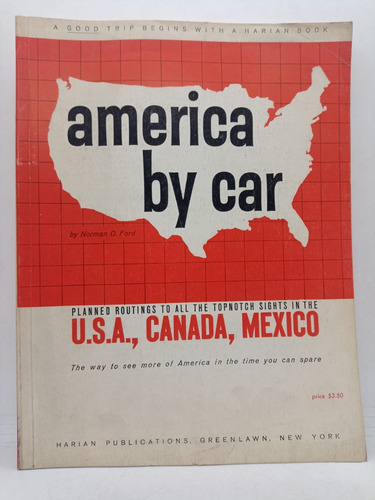 America By Car - Norman D. Fords - A Harian Publicat - Usa 