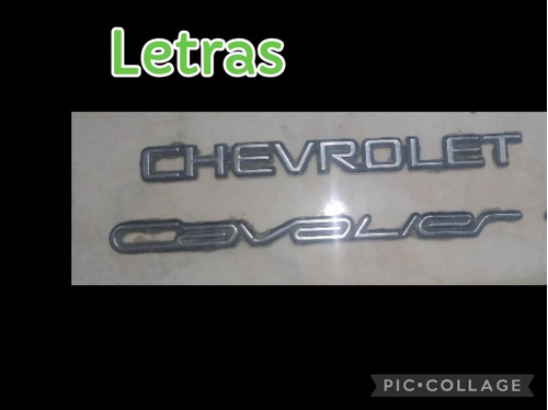 Letras Chevrolet Cavalier 