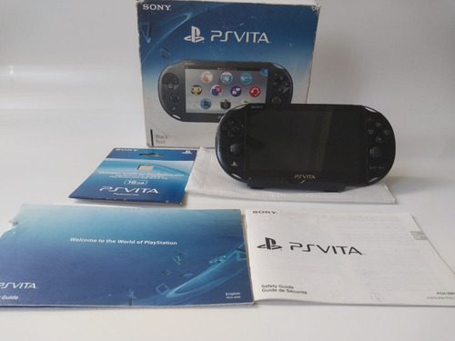 Psvita Sony Slim + Memoria 64gb Full Juegos (Usado)