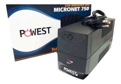 Ups Powest 750va 360w 4 Tomas 120v Con Regulador