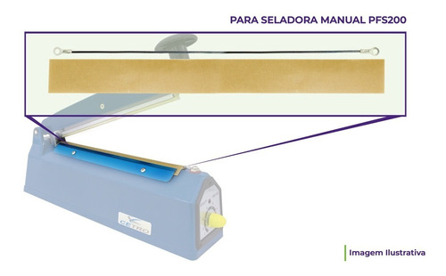 Kit Manutenção Para Máquina Seladora Manual Pfs200