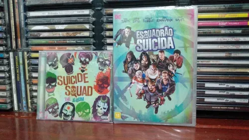 Dvd Esquadrão Suicida + Cd Suicid Squad The Album Lacrado | Frete grátis