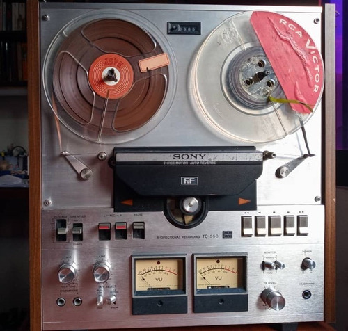 Sony Tc-558 Reel To Reel Tape Recorder