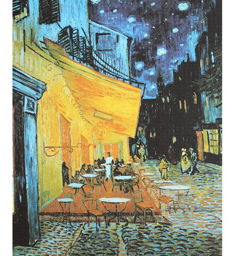 Rompecabezas Moruska Cafe Terrace At Night By Vincent Van Go