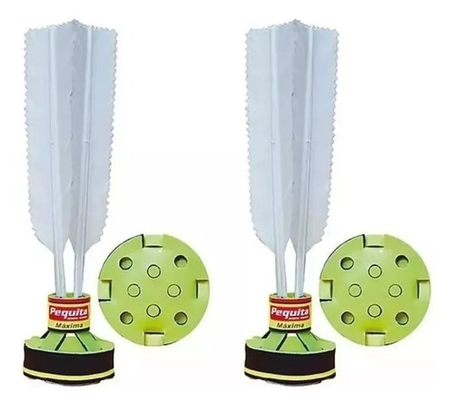 Peteca Pequita Maxima Profissional Noturna - Kit 2 Unidades