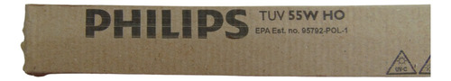 25 Pzas Lampara Germicida Uv Philips Modelo Tuv55w Ho G55 T8 Metalico